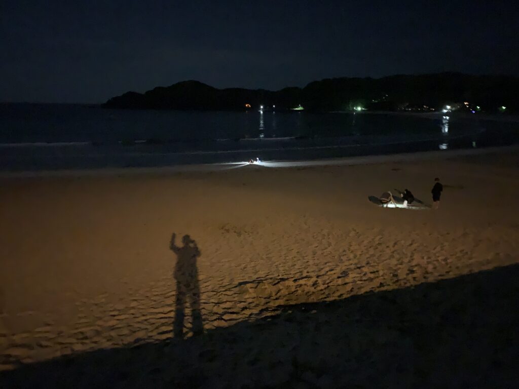 夜の弓ヶ浜